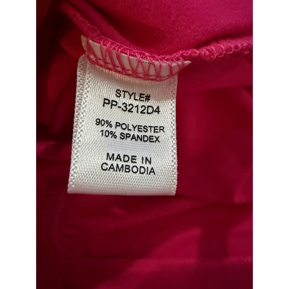 Barbiecore Hot Pink Zenana Romper XL Soft Stretch Summer Vacation Outfit - Picture 9 of 10